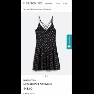 Nine Britton Lizzy brushed knit dress from stitch fix